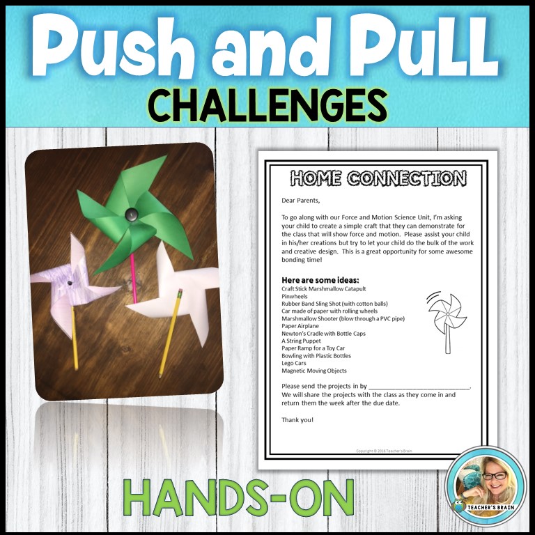 Push And Pull Worksheets Lesson Plans Activities Teacher s Brain Blog