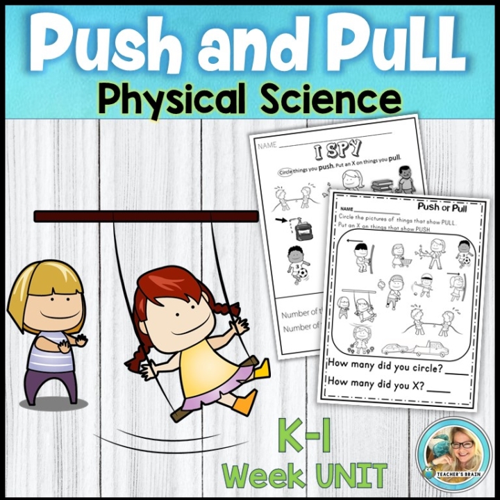 Push and Pull Worksheets Lesson Plans Activities Teacher's Brain