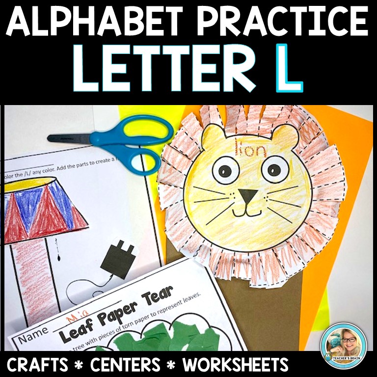 LETTER L Activities | Crafts & Worksheets for Centers -