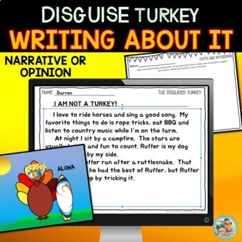 Turkey Thanksgiving Activity Preview