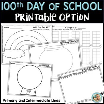 100th Day of school activities