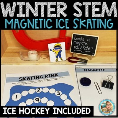 winter ice skating stem cover