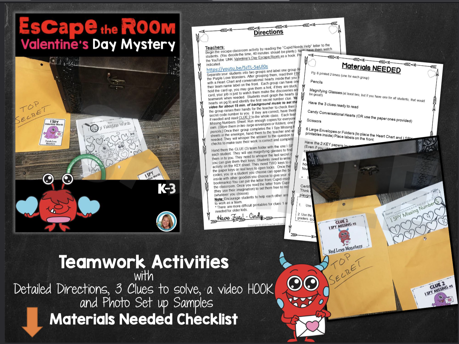 Valentine's Day Escape Room Students Will Love - Teacher's Brain