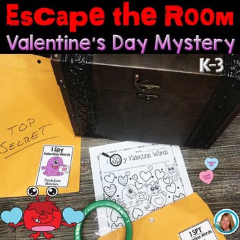 Valentine's Day escape room activity