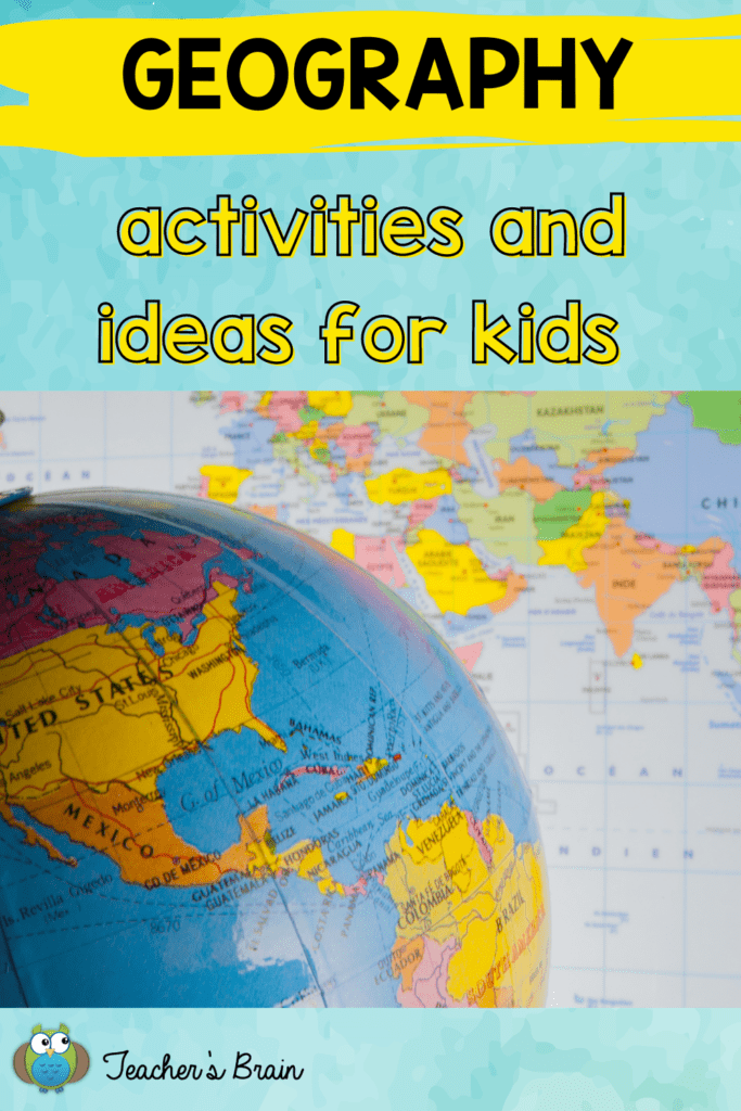 Me On The Map Easy Ways To Teach Geography Teacher's Brain