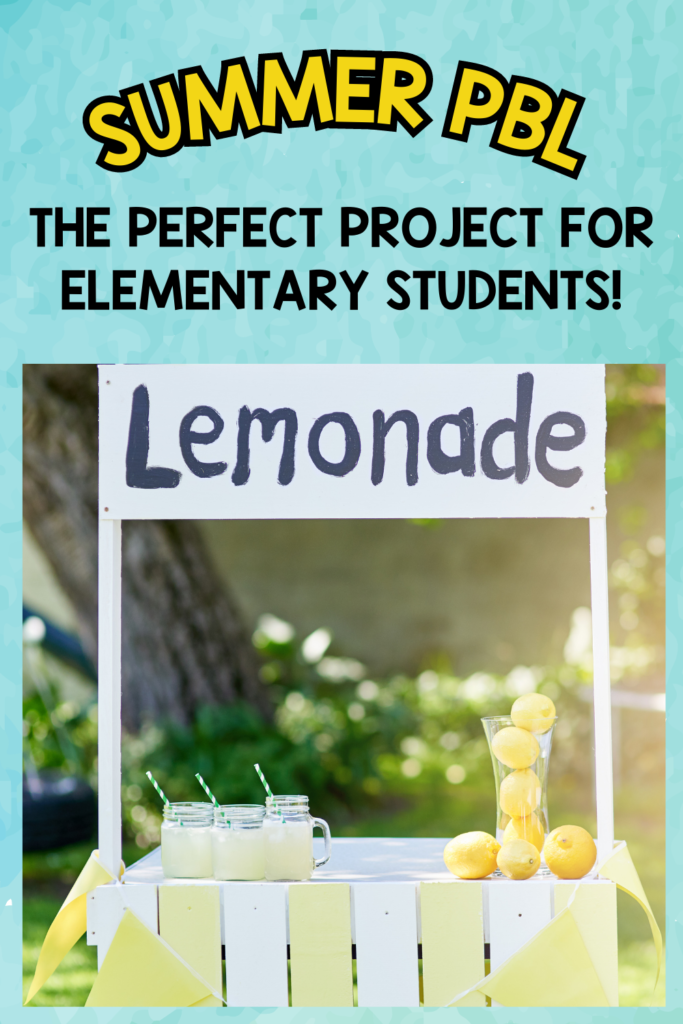 The Perfect PBL Project for Summer in Elementary! - Teacher's Brain